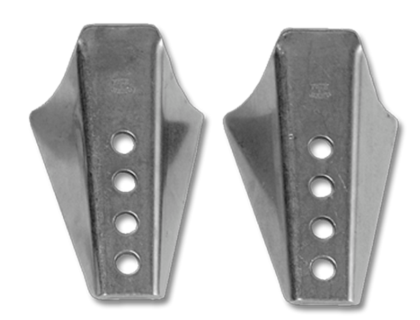 Lower Rear Shock Mount Steel Pair